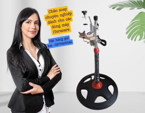 PHỤ KIỆN CHÂN TỰ XOAY MÁY THỔI ITERACARE - Chân xoay chuyên nghiệp dành cho các dòng máy iTeracare PHỤ KIỆN CHÂN TỰ XOAY MÁY THỔI ITERACARE - Chân xoay chuyên nghiệp dành cho các dòng máy iTeracare